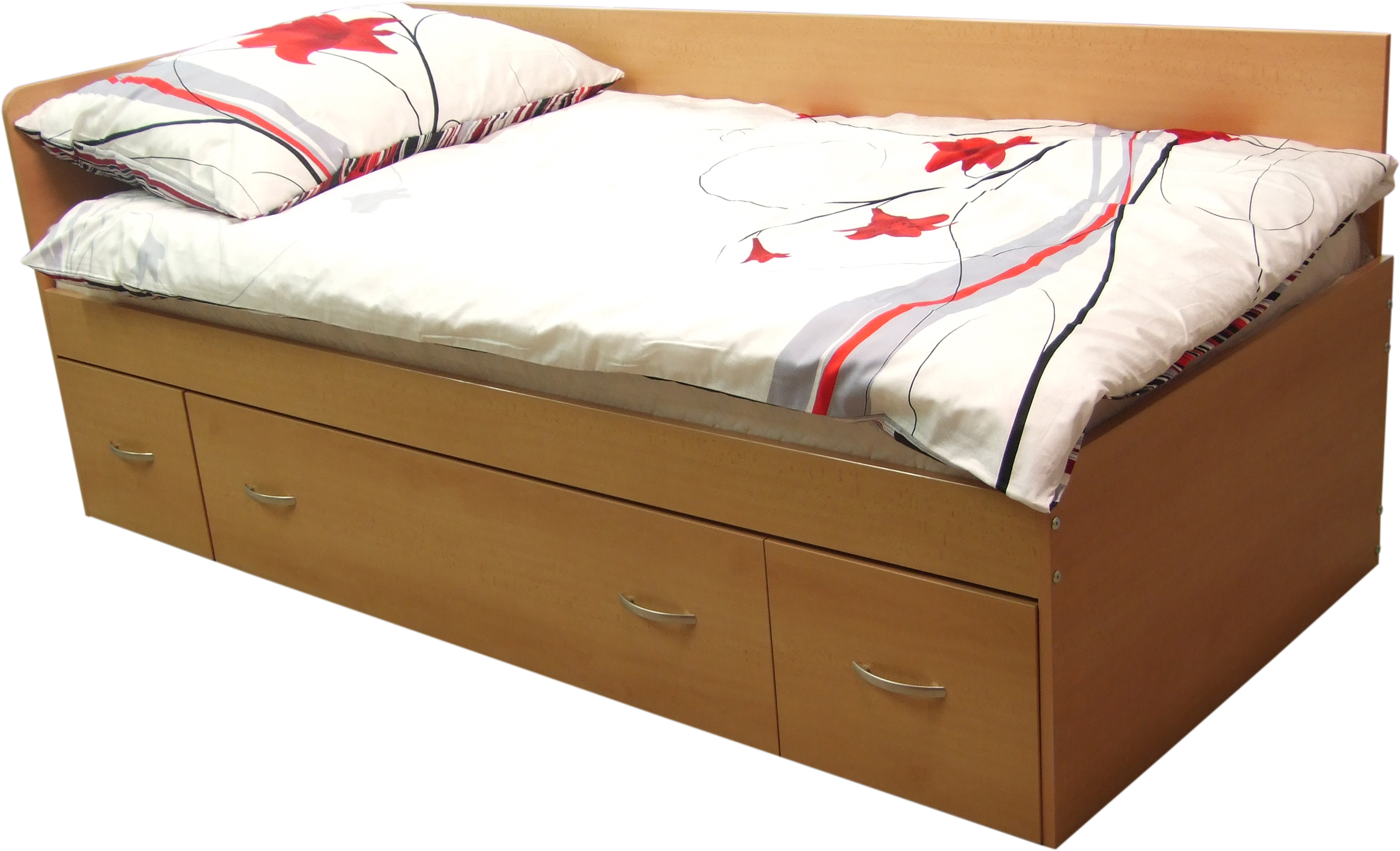 Kvalitná slovenská posteľ RANGO s roštom, bez matracov