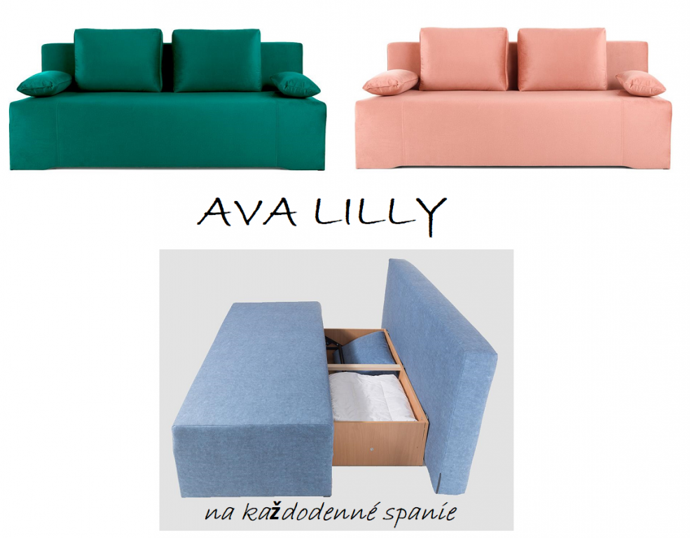 Skvelé slovenské pohovky AVA LILLY sú číslom 1