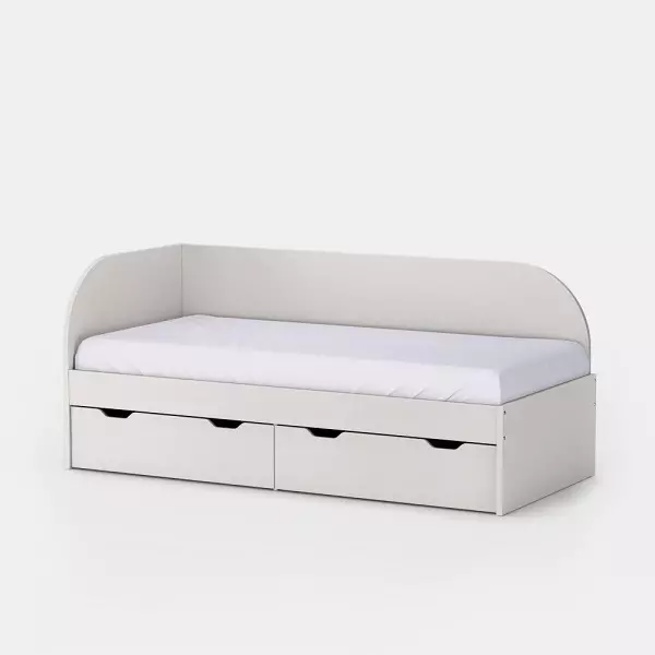 Posteľ REA GARY ľavá 90x200 cm cashmere