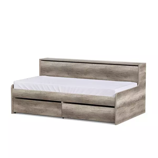 Posteľ REA CROBAT 3 s čelami dub canyon