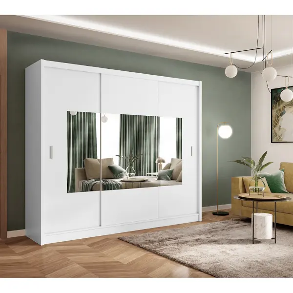 Šatníková skriňa MADRYT 250 biela