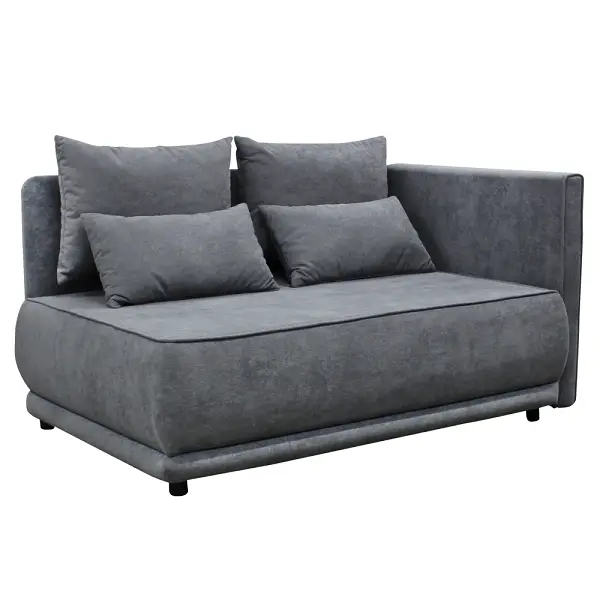 Pohovka LIAMI pravá látka Gerra 70 sivá