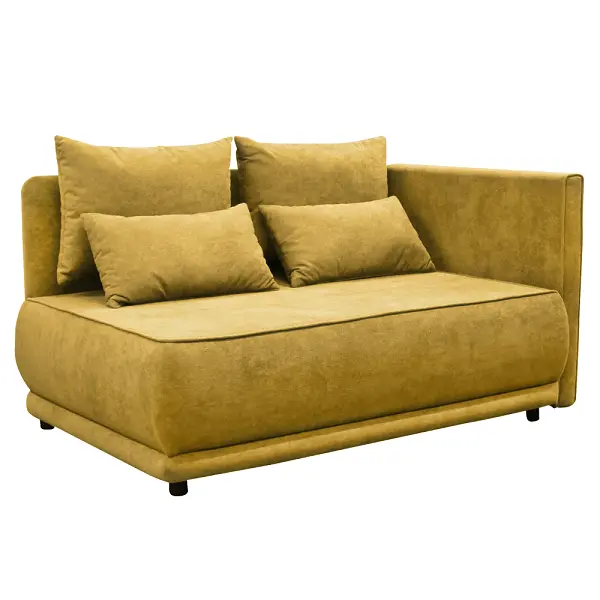 Pohovka LIAMI pravá látka Gerra 35 horčicová