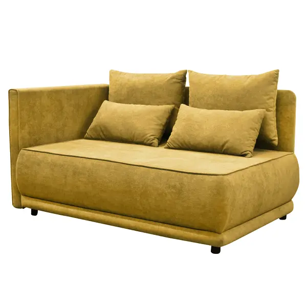 Pohovka LIAMI ľavá látka Gerra 35 horčicová