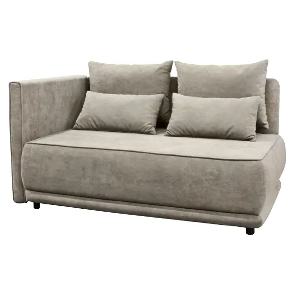 Pohovka LIAMI ľavá látka Gerra 15 taupe béžovosivá