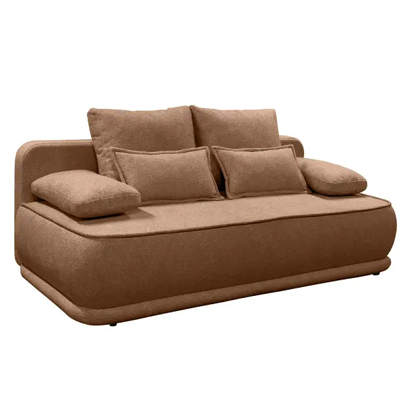 Pohovka LAGO látka Blur 5 hnedý melír