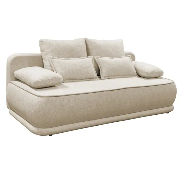 Pohovka LAGO látka Blur 1 béžový melír