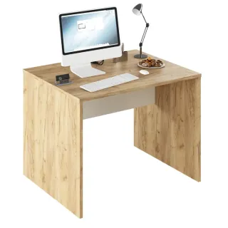 RIOMA TYP 12 kancelársky písací stôl dub artisan/ biela