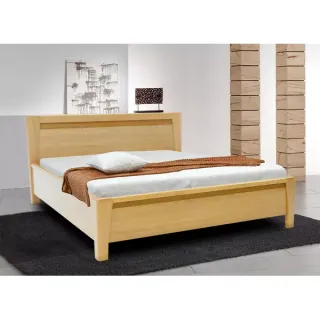 Manželská posteľ LORIEN 2 180x200 cm buk prírodný